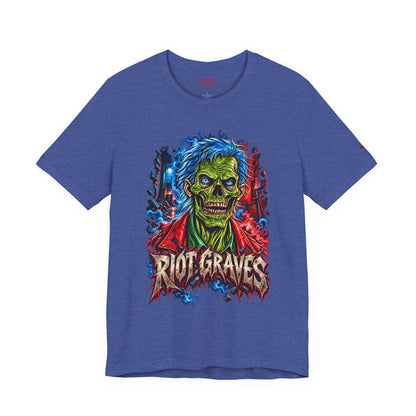 Riot Graves Skull Graphic Tee