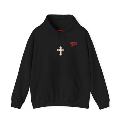 Prayer Is My Power Move Hoodie — Christian Cross Graphic Hoodie