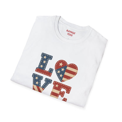 Soft Unisex Freedom & Love Graphic Tee | Gift & Daily Wear