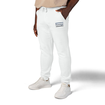 Ravage Embroidered Fleece Sweatpants — Cozy Joggers
