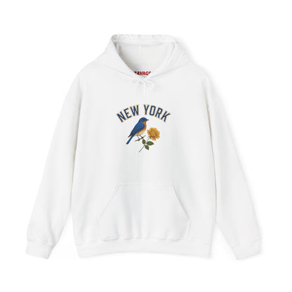 NEW YORK "THE EMPIRE STATE" Unisex Hoodie – Cozy Sweatshirt, Casual Travel Souvenir, Relaxed Streetwear Gift for Nature & City Lovers