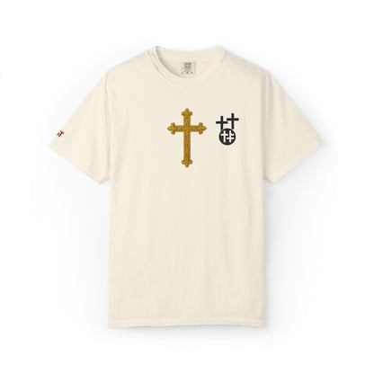 Calvary Cross Unisex T-Shirt – Faith-Based Apparel, Christian Symbol Tee, Everyday Casual Wear, Inspirational Gift