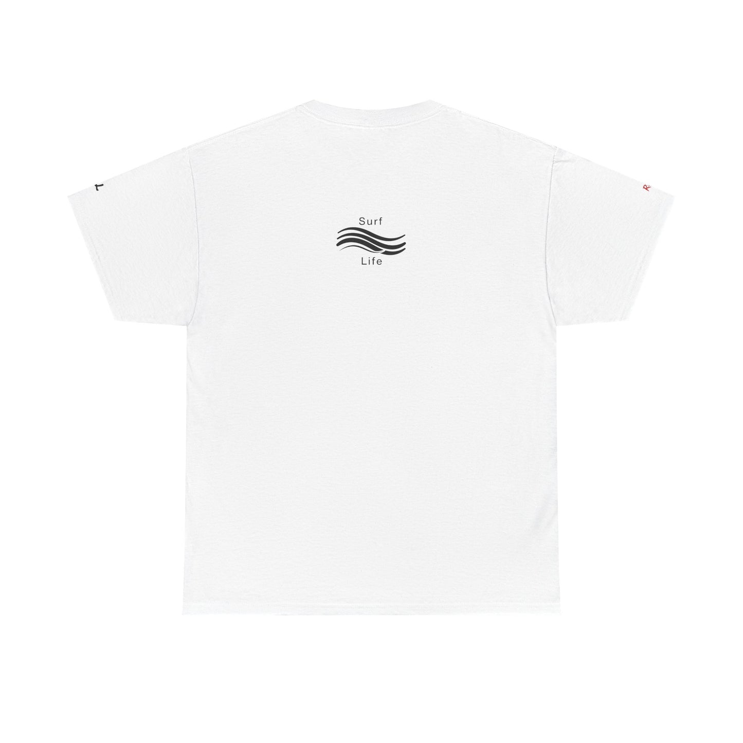 California Surf Unisex Heavy Cotton Tee, Summer Vibes T-Shirt, Beach Life Shirt, Surfing Gift, Vacation Wear, Casual Apparel