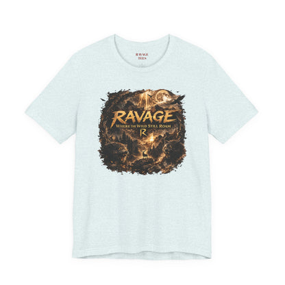 'Ravage Where the Wild Roam' Vintage T-Shirt