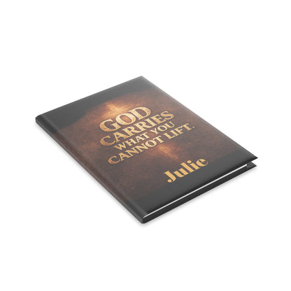 "God Carries What You Cannot Lift" Christian Journal