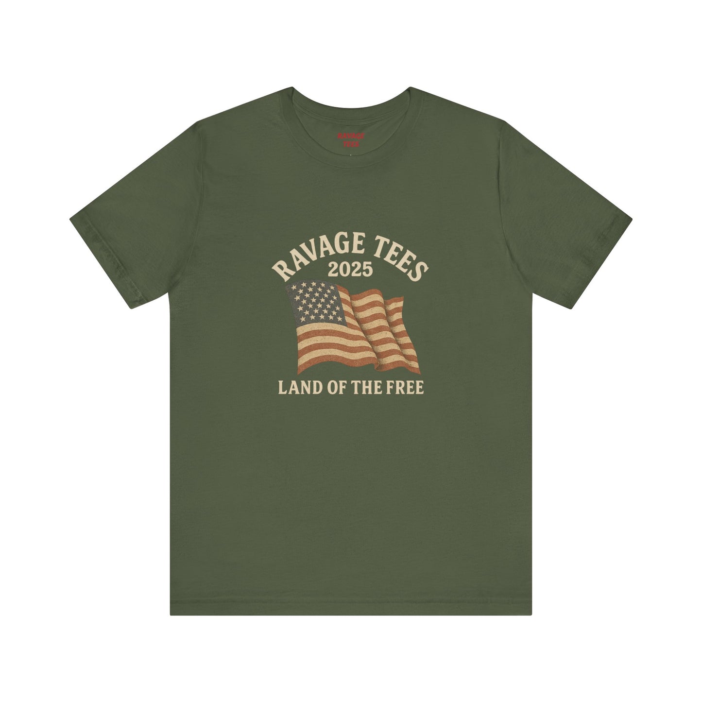 RaVage Vintage Tee: "Land of the Free"
