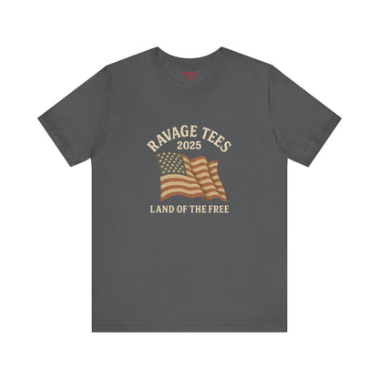 RaVage Vintage Tee: "Land of the Free"