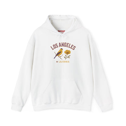 LOS ANGELES Vintage Hoodie | Retro Style Hooded Sweatshirt, Cozy Fall & Winter Wear, Travel Gift for Atlanta Lovers