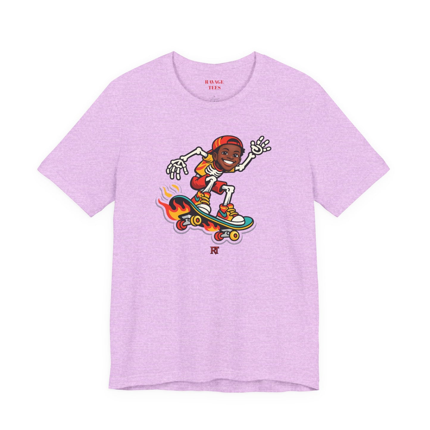 Skateboard Skeleton Tee