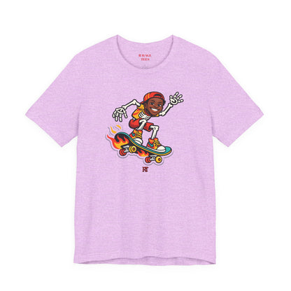 Skateboard Skeleton Tee