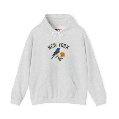 NEW YORK "THE EMPIRE STATE" Unisex Hoodie – Cozy Sweatshirt, Casual Travel Souvenir, Relaxed Streetwear Gift for Nature & City Lovers