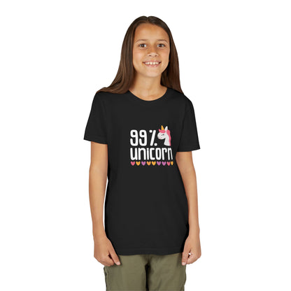 99% Unicorn Youth Tee - Fun & Whimsical Shirt for Kids