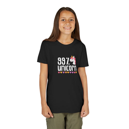 99% Unicorn Youth Tee - Fun & Whimsical Shirt for Kids