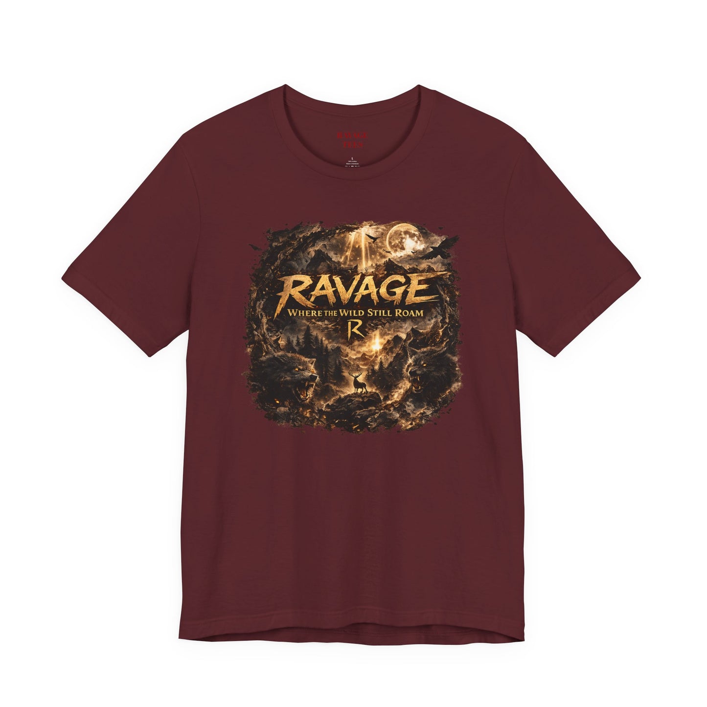 'Ravage Where the Wild Roam' Vintage T-Shirt