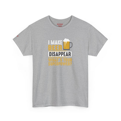 Unisex Beer Superpower Tee | Funny T-Shirt for Beer Lovers