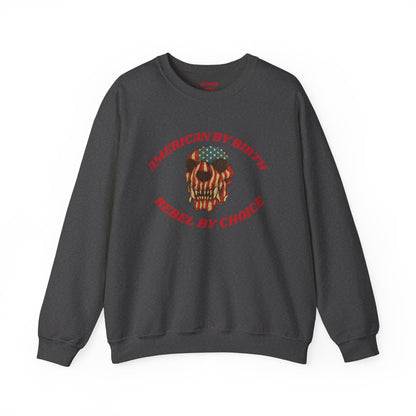 Rebel By Choice Vintage Skull Sweatshirt