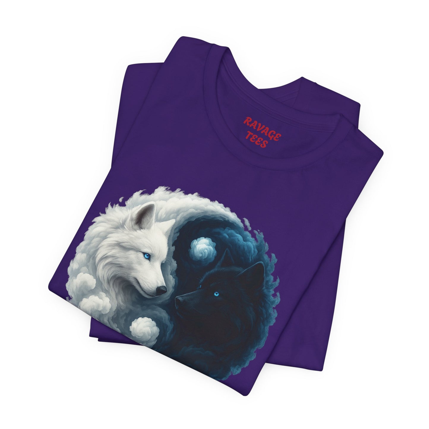 Yin Yang Wolves Tee