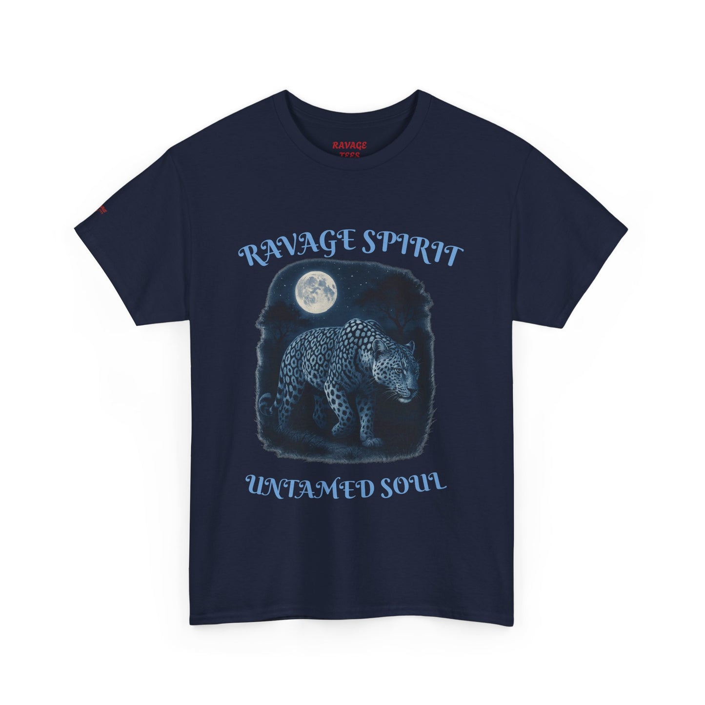 Ravage Spirit Vintage Leopard Moon Tee – Shop Ravage Tees
