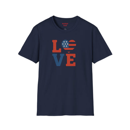 Soft Unisex Freedom & Love Graphic Tee | Gift & Daily Wear