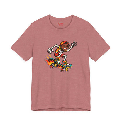 Skateboard Skeleton Tee