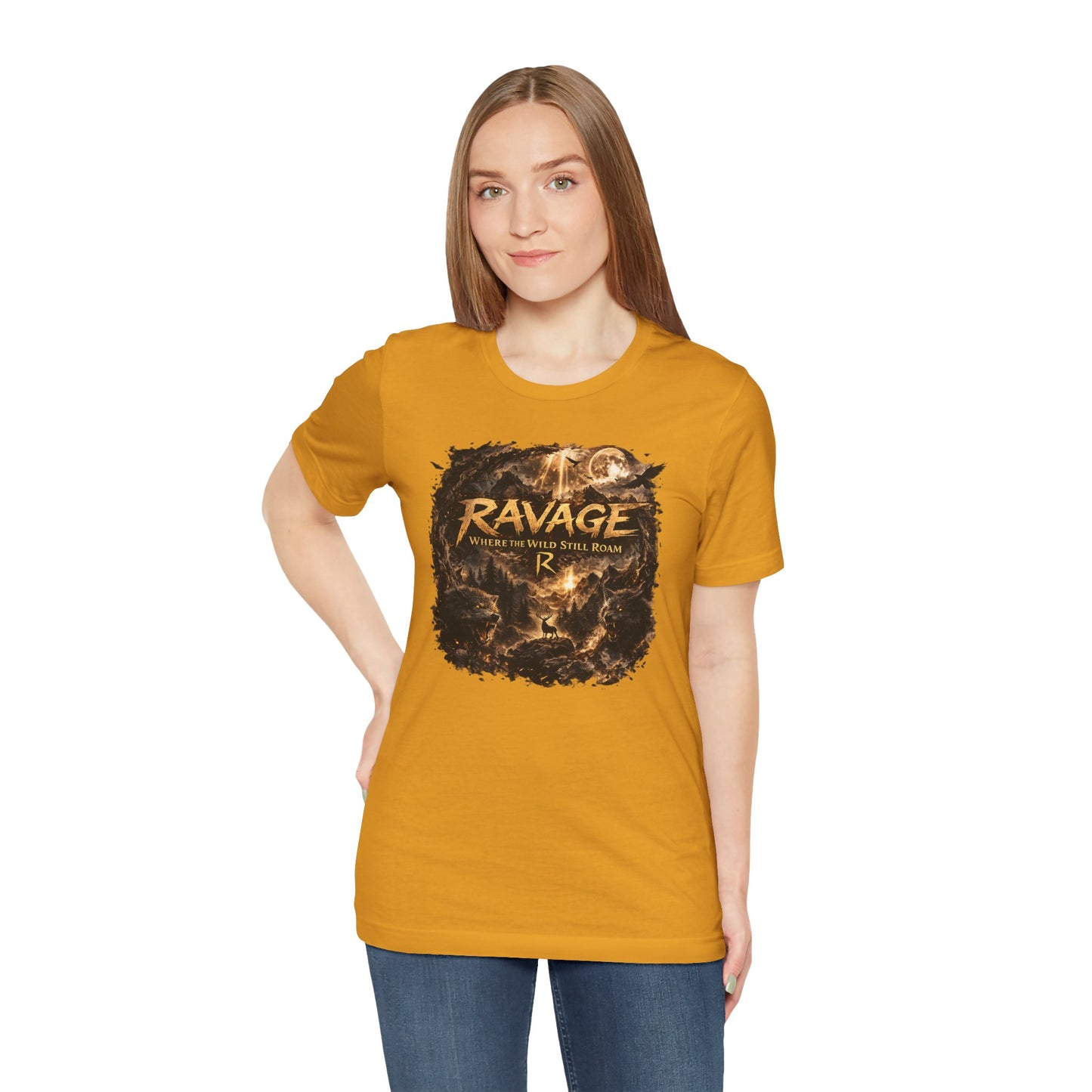 'Ravage Where the Wild Roam' Vintage T-Shirt