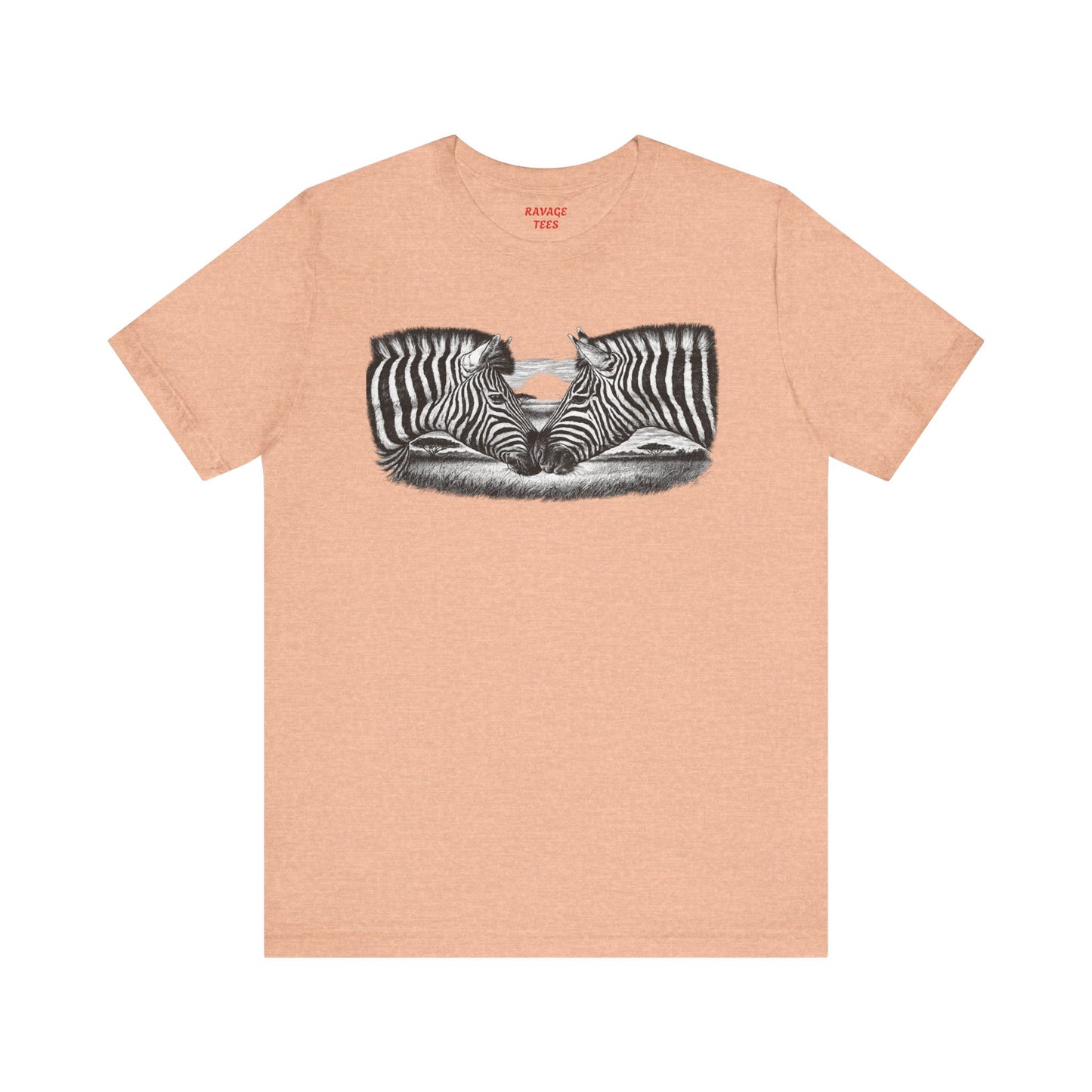Zebra Heart Tee