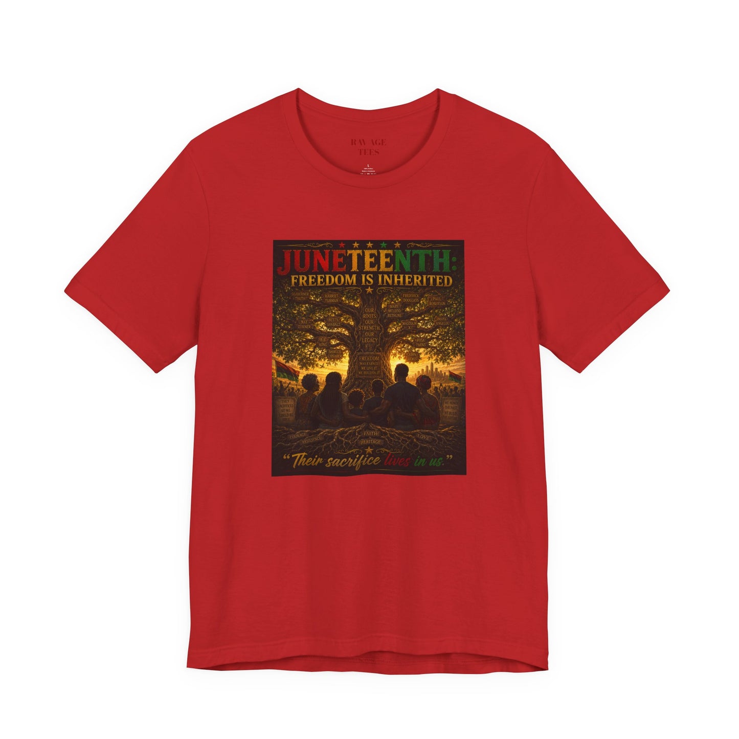 Juneteenth "Freedom Is Inherited" Tee