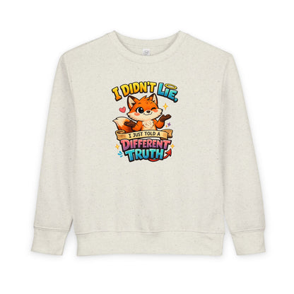 Fox Sweatshirt – Cute “Different Truth”