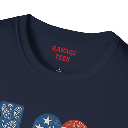 Soft Unisex Freedom & Love Graphic Tee | Gift & Daily Wear