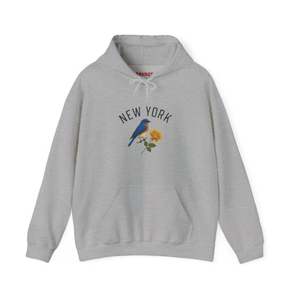NEW YORK "THE EMPIRE STATE" Unisex Hoodie – Cozy Sweatshirt, Casual Travel Souvenir, Relaxed Streetwear Gift for Nature & City Lovers