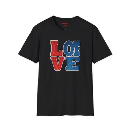 Soft Unisex Freedom & Love Graphic Tee | Gift & Daily Wear