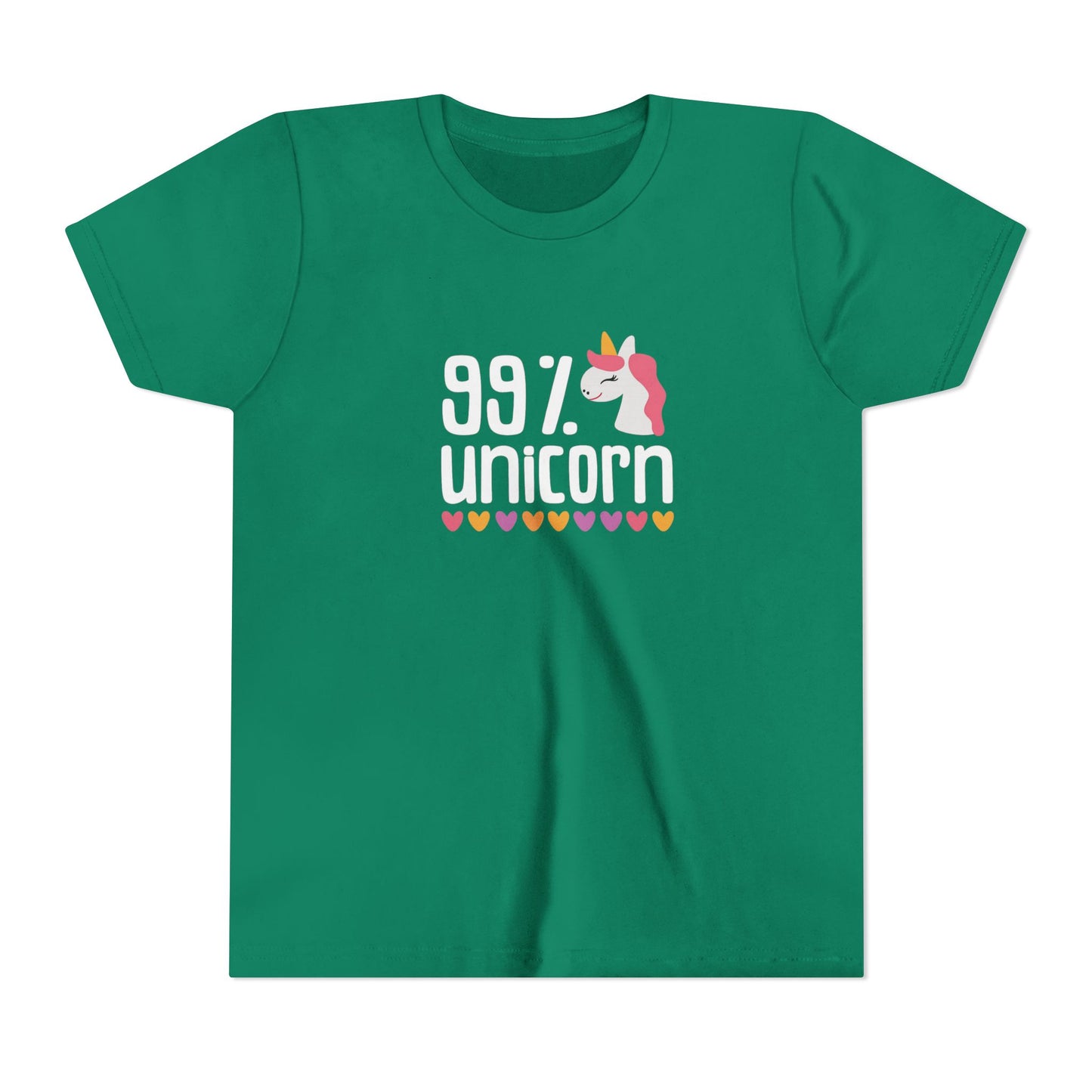 99% Unicorn Youth Tee - Fun & Whimsical Shirt for Kids