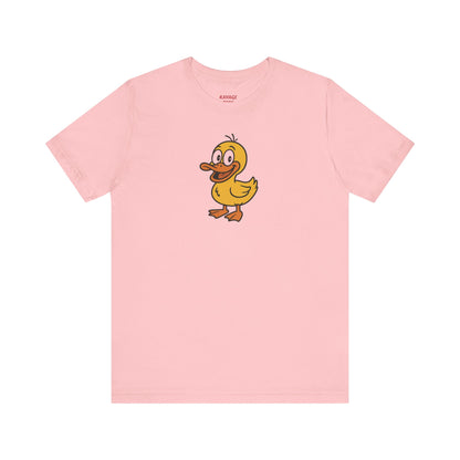 Cute Duck Graphic Tee for Animal Lovers, Unisex T-Shirt, Funny Gift Idea, Casual Wear, Summer Outfit