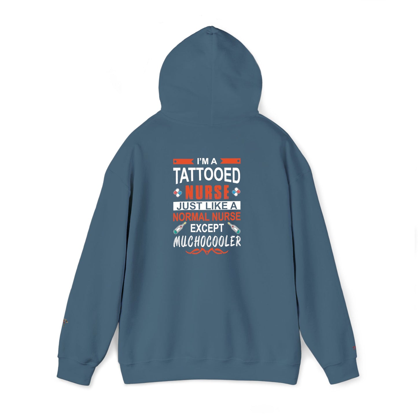 Tattooed Nurse Tee - Unisex Cotton Hoodie for Medical Professionals, Gifts for Nurses, Nurse Appreciation, Medical Humor Tee, Fun [...]