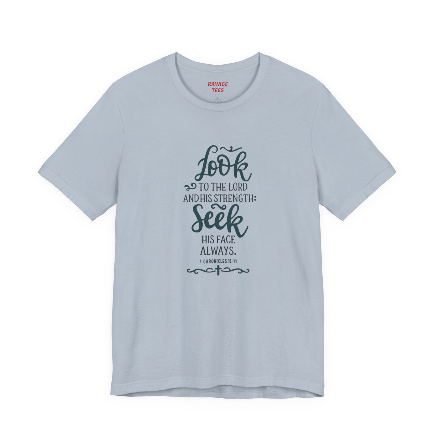 Seek His Guidance Tee: Inspirational Faith Quote Unisex T-Shirt