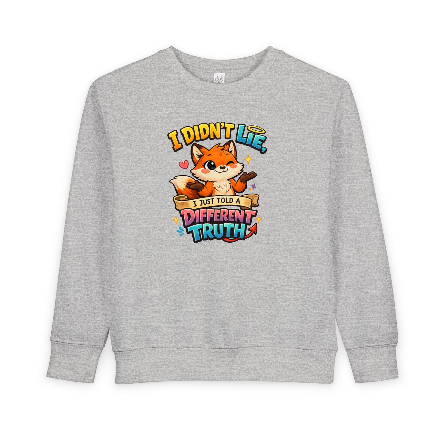 Fox Sweatshirt – Cute “Different Truth”