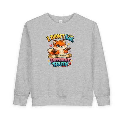 Fox Sweatshirt – Cute “Different Truth”