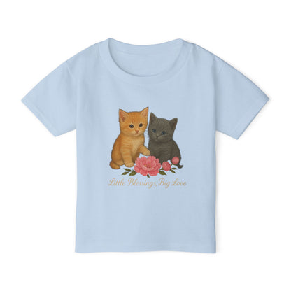 Cute Kittens with Rose "Little Blessings, Big Love"