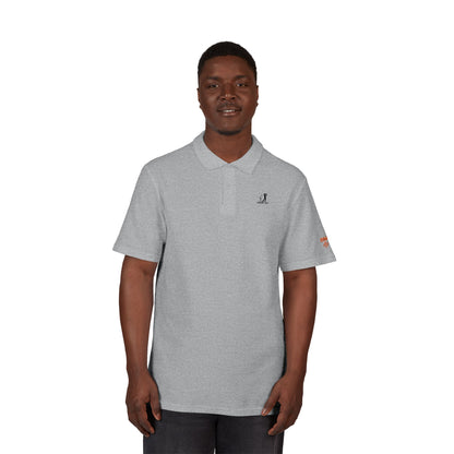 Embroidered Pique Polo Shirt