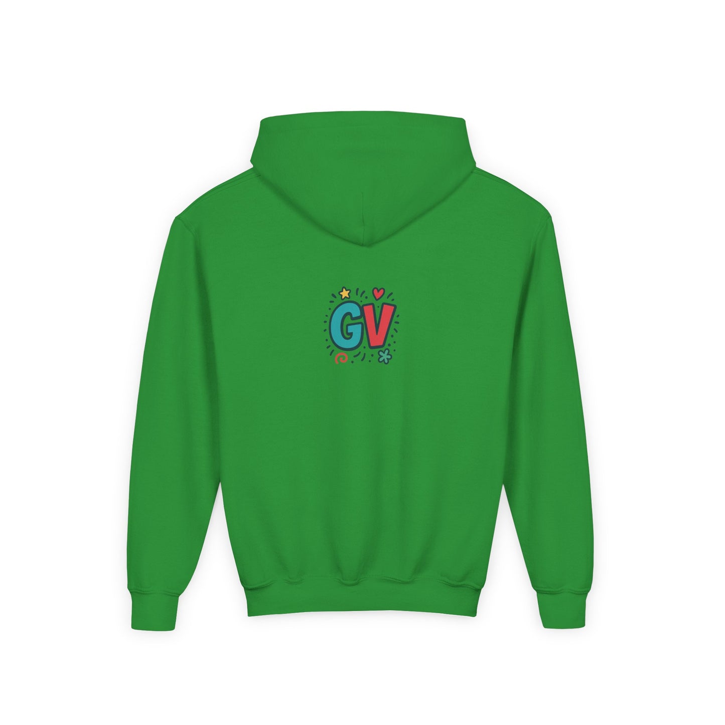 Kids Good Vibes Hoodie – Fun Graphic Sweatshirt with Positive Message, Cozy Casual Outfit, Birthday Gift for Children