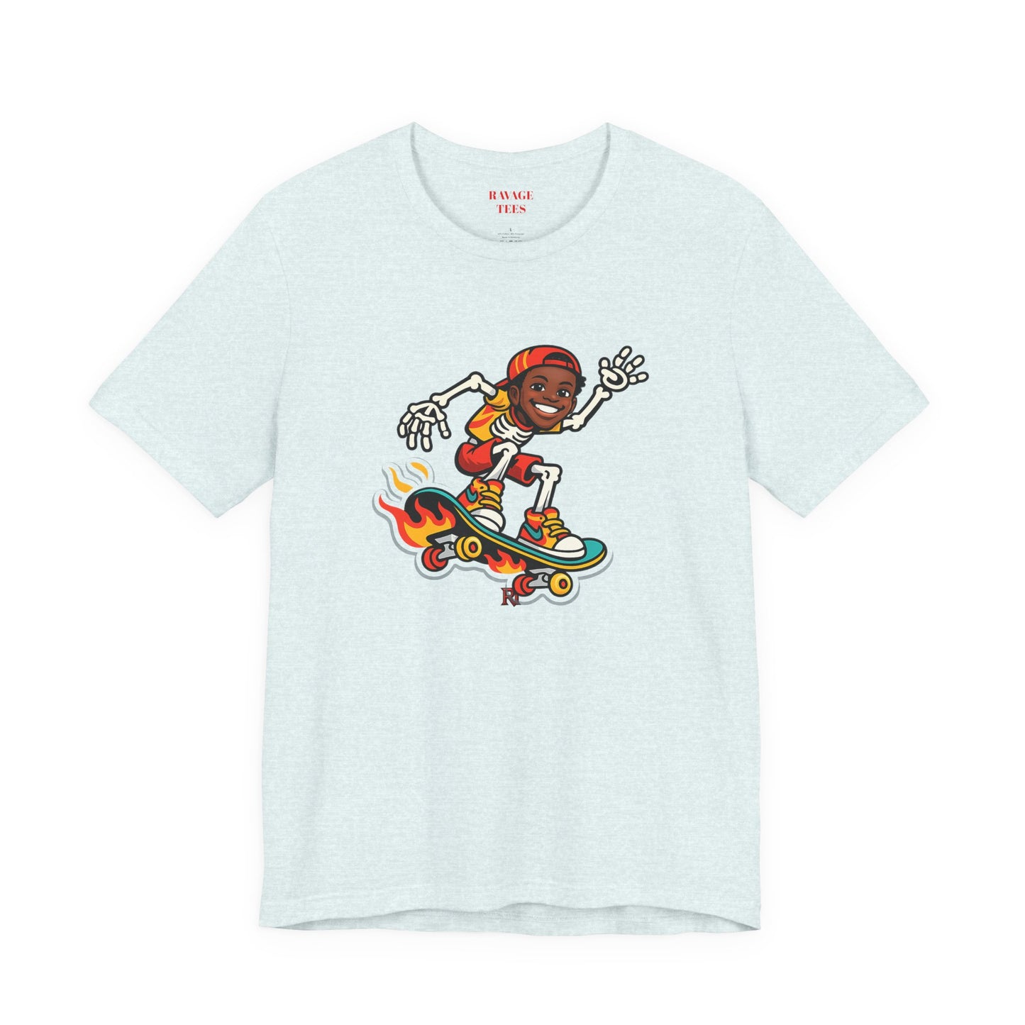 Skateboard Skeleton Tee