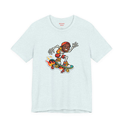 Skateboard Skeleton Tee