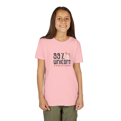 99% Unicorn Youth Tee - Fun & Whimsical Shirt for Kids