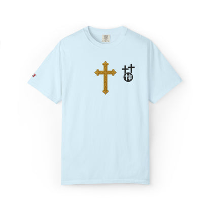 Calvary Cross Unisex T-Shirt – Faith-Based Apparel, Christian Symbol Tee, Everyday Casual Wear, Inspirational Gift