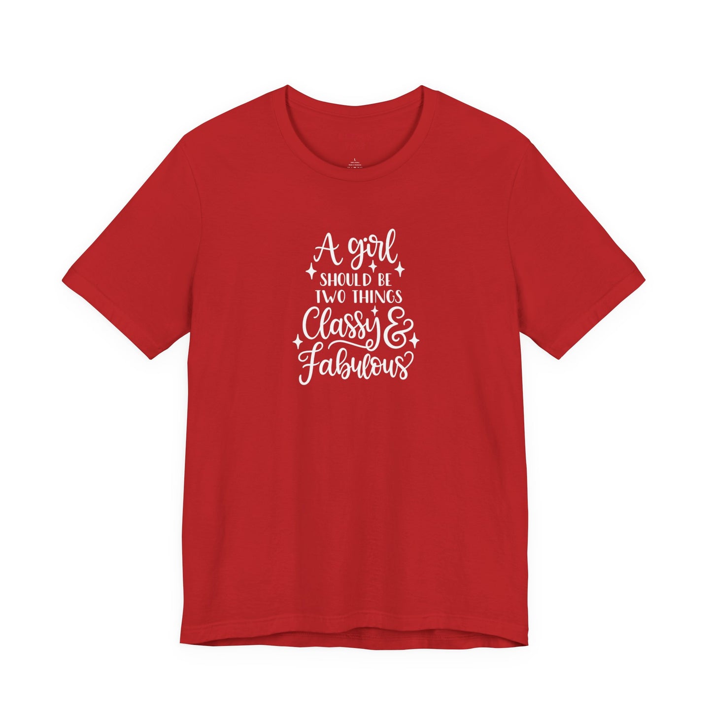 "Classy & Fabulous" Graphic Tee | Women's Fashion T-Shirt