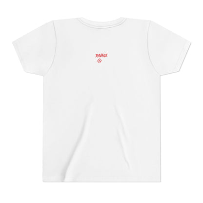 Youth Tee - Elephant Skiing Tee for Kids, Birthday Present, Animal Lovers Shirt, Playful Kids Shirt