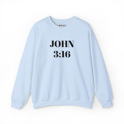 John 3:16 Crewneck Sweatshirt