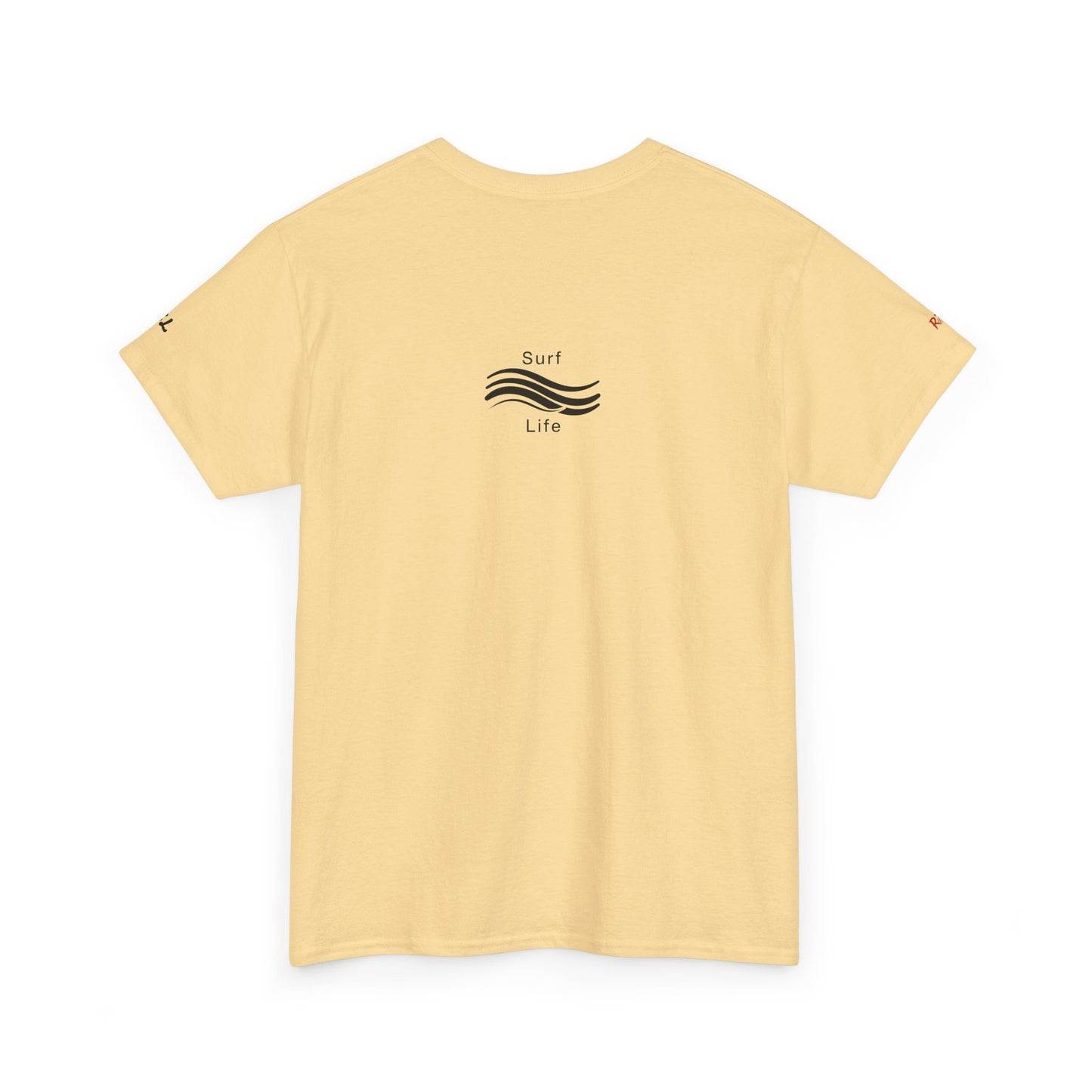 California Surf Unisex Heavy Cotton Tee, Summer Vibes T-Shirt, Beach Life Shirt, Surfing Gift, Vacation Wear, Casual Apparel