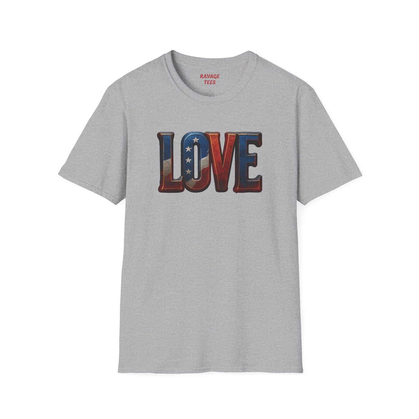 Soft Unisex Freedom & Love Graphic Tee | Gift & Daily Wea