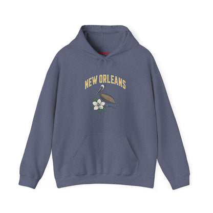 NEW ORLEANS -THE BIG EASY Unisex Hoodie – Cozy Sweatshirt, Casual Travel Souvenir, Relaxed Streetwear Gift for Nature & City Lovers